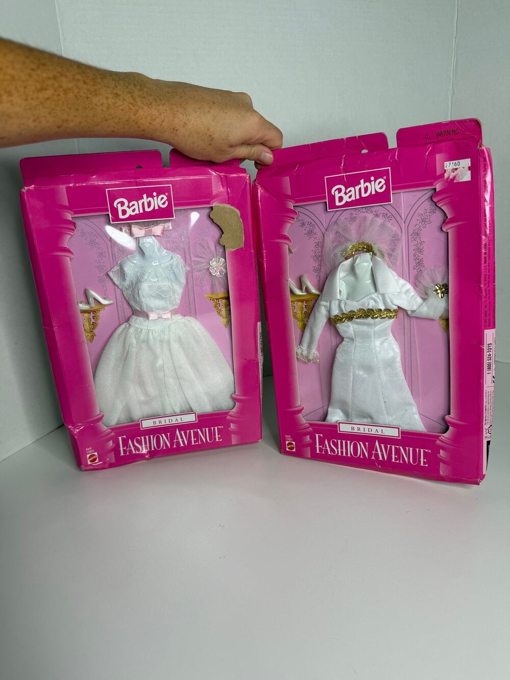 NEW w/ FLAW Barbie Bridal Clothing Outfits Vintage 1990s